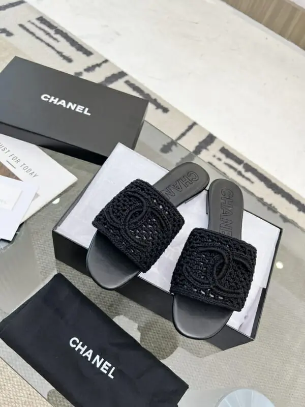 chanel chaussons pour femme s_12451031